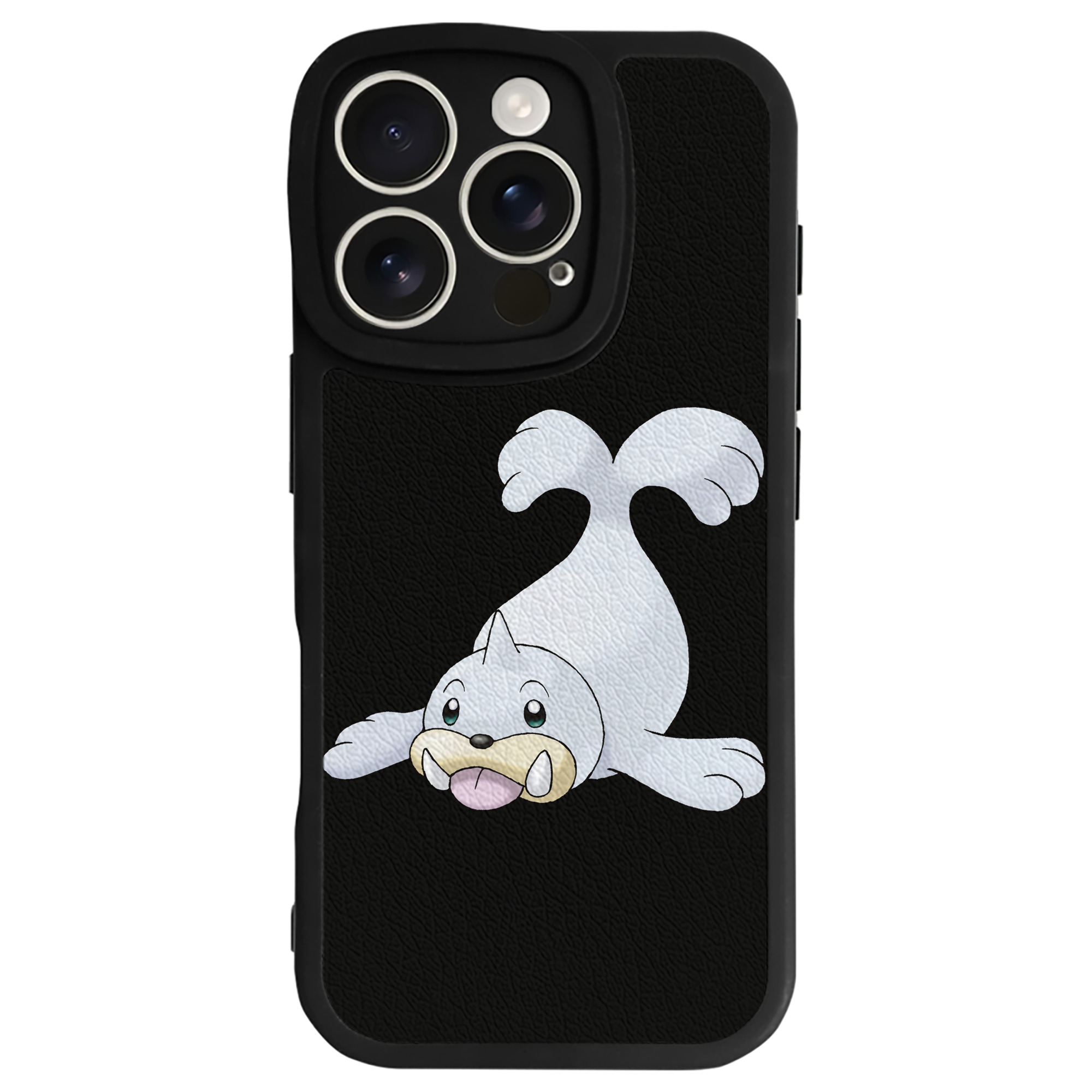 （画像用） ポケットモンスター Pokémon 【iPhone 16シリーズ対応】シリコンスマホケース（レザー調） 材質：シリコン